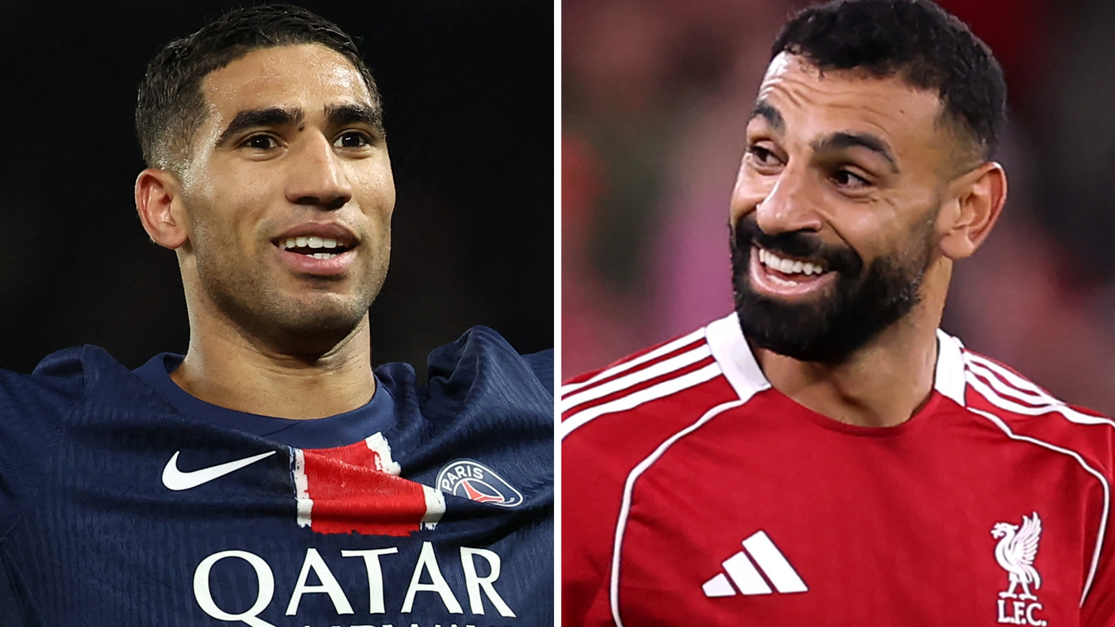 محمد صلاح و اشرف حکیمی روی لیست نهایی بهترین بازیکن سال آفریقا (CAF Awards 2025)